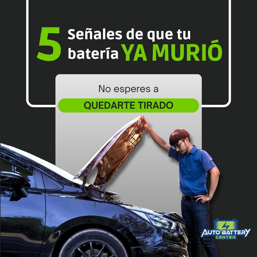 Pieza para redes de Auto Battery Center: cinco señales de que la batería ya murió