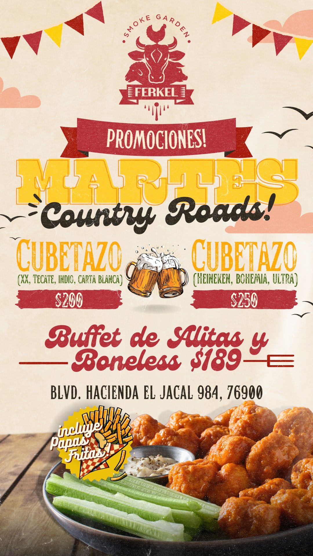 Ferkel BBQ: pieza 2 del proyecto