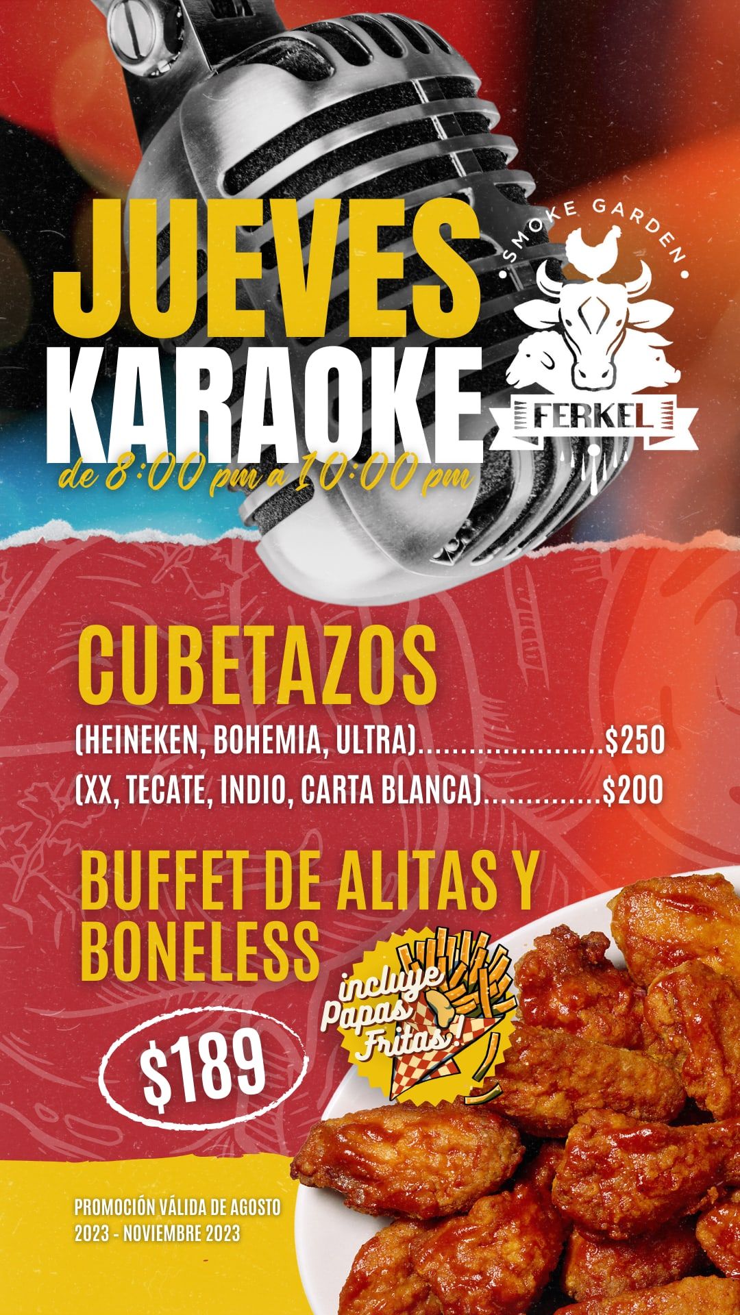 Ferkel BBQ: pieza 3 del proyecto