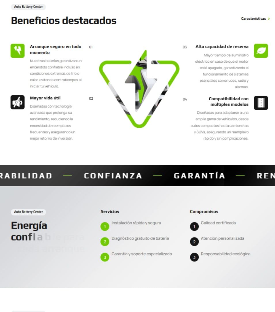 Auto Battery Center: pieza 5 del proyecto