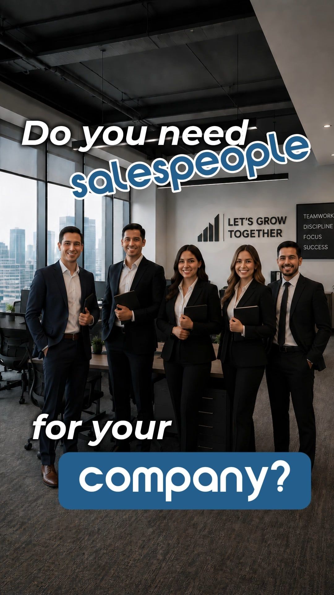 Portada de video para redes sociales de Expert Recruiting